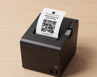 Lumabooth für Windows – QR-Code auf Thermodrucker drucken (dslrbooth)