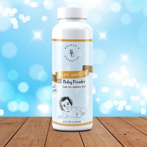 Brooke&#39;s Essential Body Powder-4 oz - Baby
