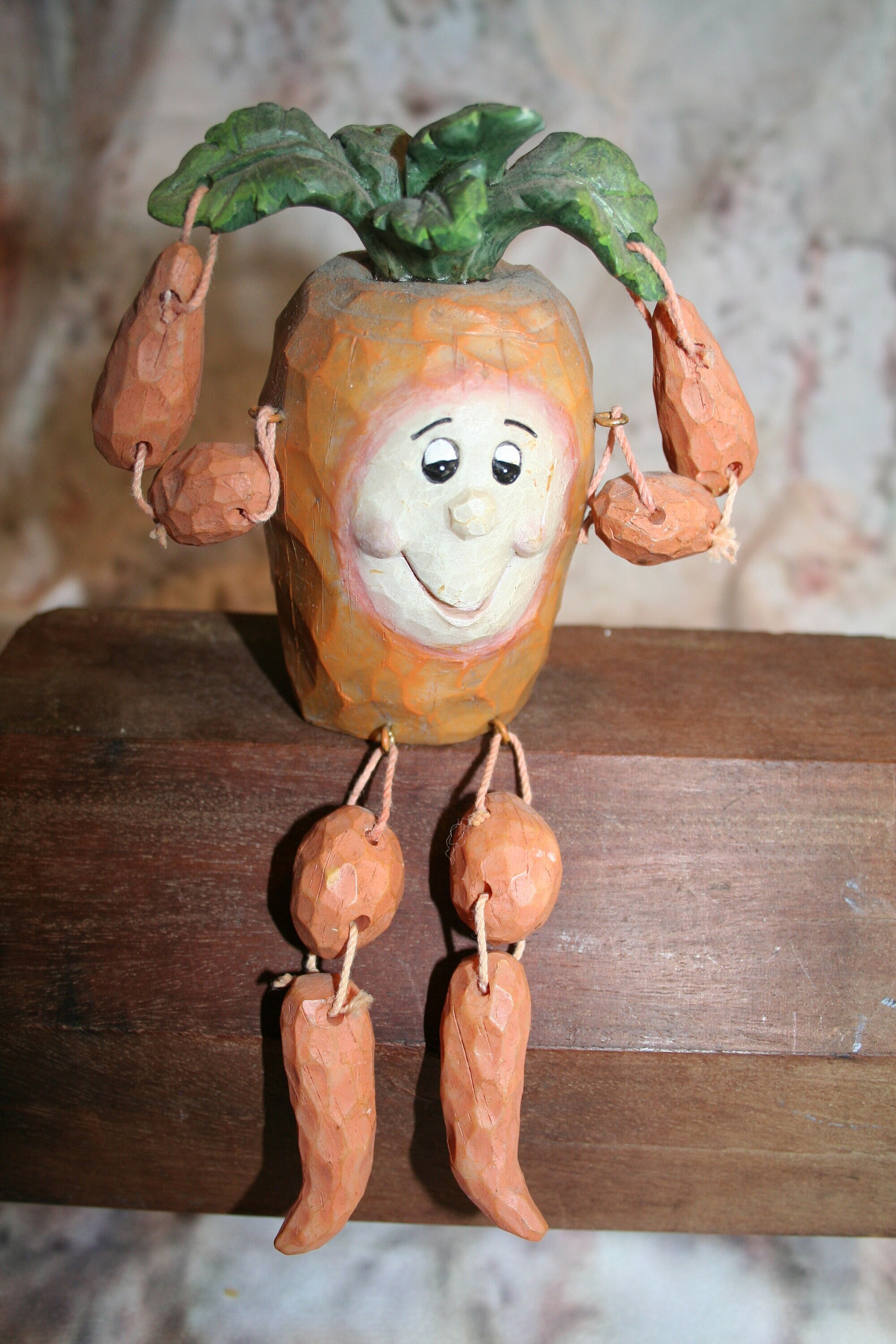 PINEAPPLE Smiling Vegetable/fruits Garden Buddy Shelf Sitter Etsy