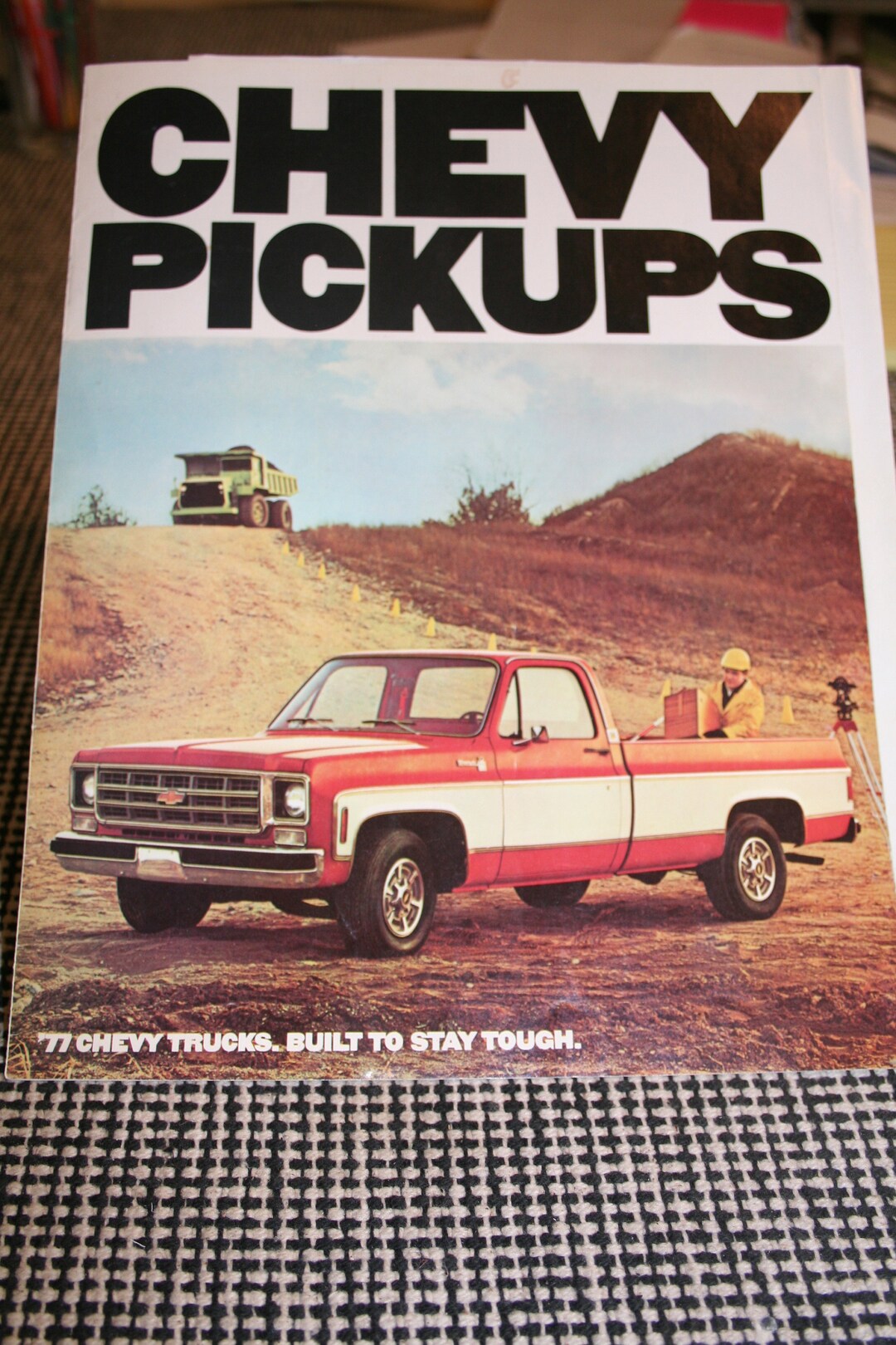 1977 Chevy Trucks Dealer Brochure Mancave Must Have Stepside Etsy