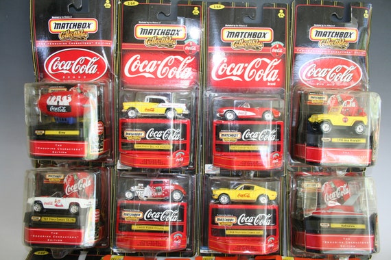 Coca Cola Matchbox Collection Vintage - Etsy