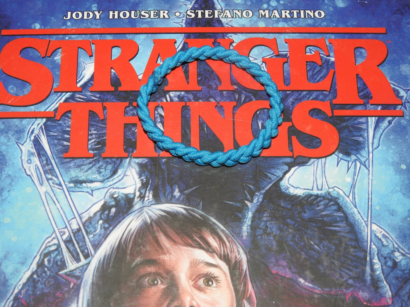 Stranger Things Eleven and Hopper Blue Bracelet Etsy