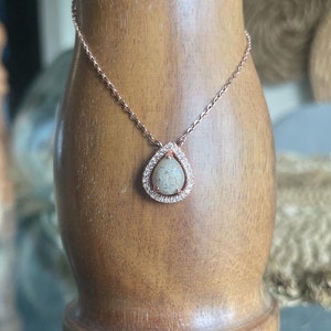 Tear Drop Cremation Necklace