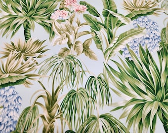 Tissu D'ameublement Kravet Crypton – Chenille Guépard Bleu Cassé 6 Yards