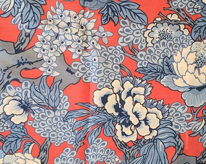 Upholstery Fabric on Sale Honshu Screen Printed in London Thibaut