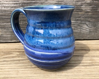 Ceramic Mug in Aster Blue *Free Shipping*