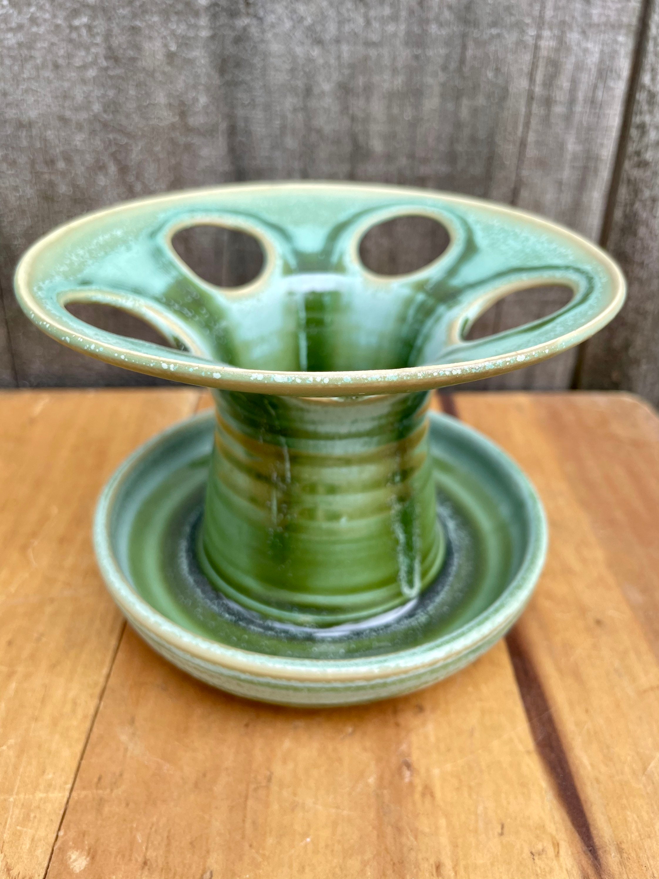 Porte-brosse à dents en céramique vert menthe
