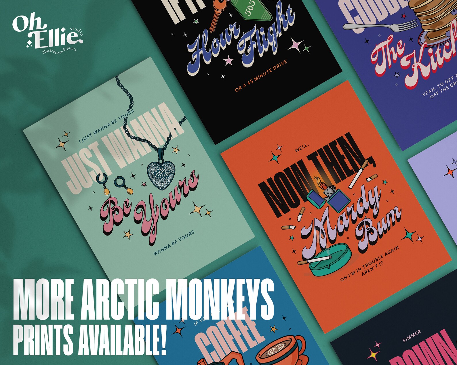 Do I Wanna Know? Print, Simmer Down and Pucker Up, Arctic Monkeys ...