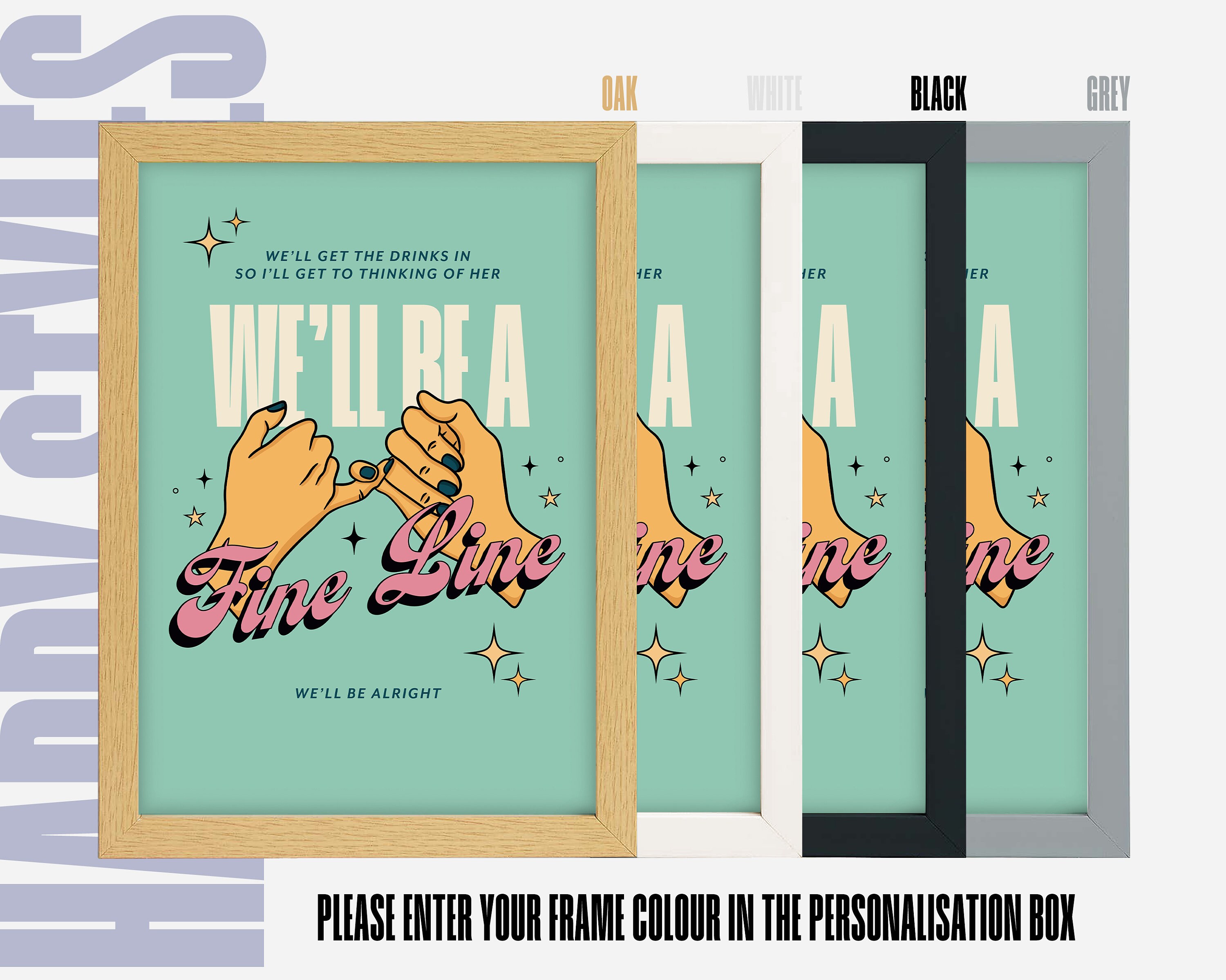 Fine Line Art Print Harry Styles Poster Fine Line Wall Art Etsy UK