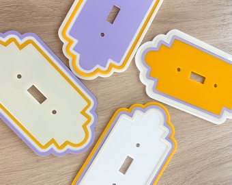 Cubierta de interruptor de luz victoriana moderna