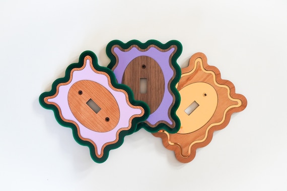 Cozylkx Interruptor De Luz Envolvente No Adhesivo Enchufe Envolvente Placa De Dedo Cubierta Protectora Del Marco