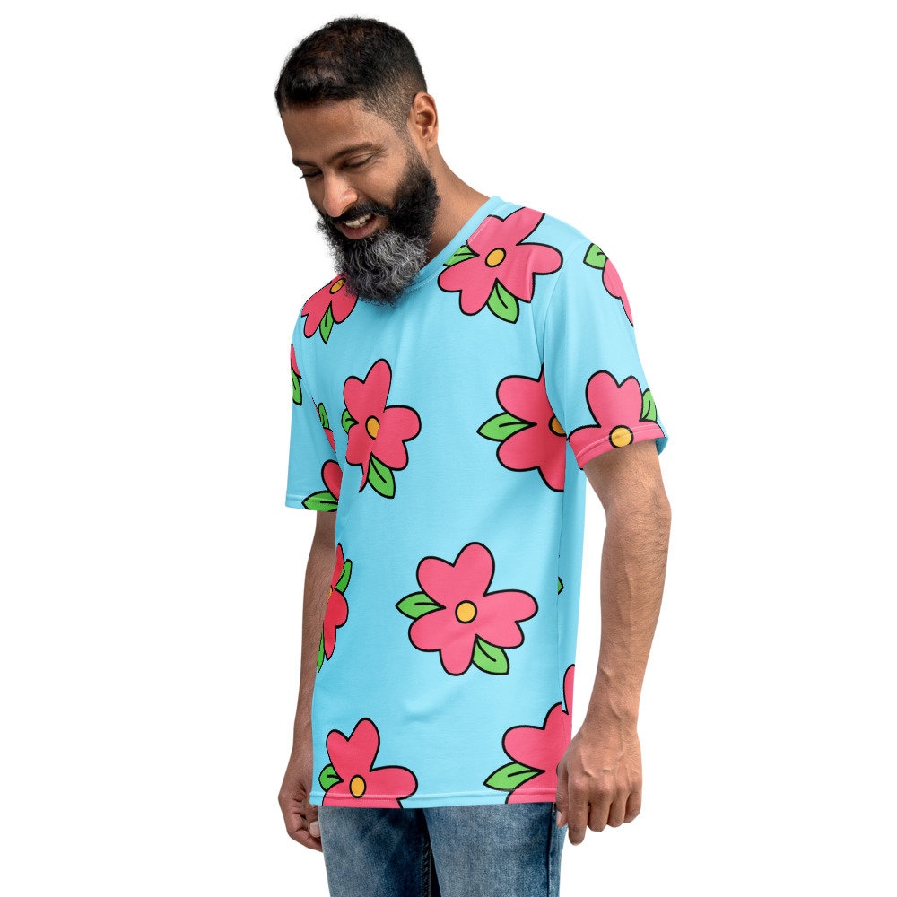 homer simpson flower shirt