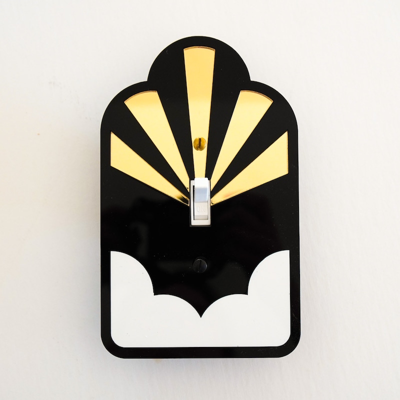 Art Deco Bathroom Light - Etsy