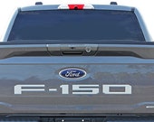 2021 F-150 Tailgate Vinyl Lettering Inlays
