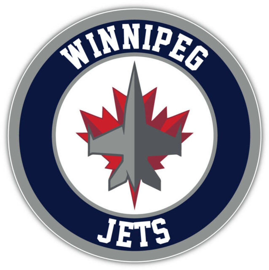 Winnipeg Jets Vinyl sticker/decal car truck toolbox laptop Etsy