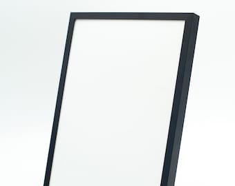 We Make Slim Rectangular Frames For Any Poster or Magazine | Flat Metal | Made to Measure Picture Frames | Simply Add 4 Poster Sides & Order