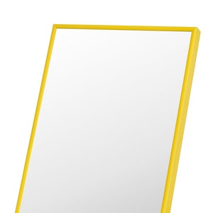Cadres daffiche jaunes Nimporte quelle taille par demande Cadre photo en aluminium Cadre photo en métal, par exemple tailles A1 A4 A3 A2 30x40 40x60 50x70 70x100 image 1