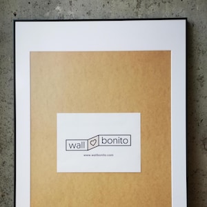 Picture Frames and Mats | Slim Aluminum Frames Matted to 8x10 11x14 12x12 12x16 12x18 16x20 16x24 18x24 20x30 24x36 A1 A2 A3 A4 B2 Many More