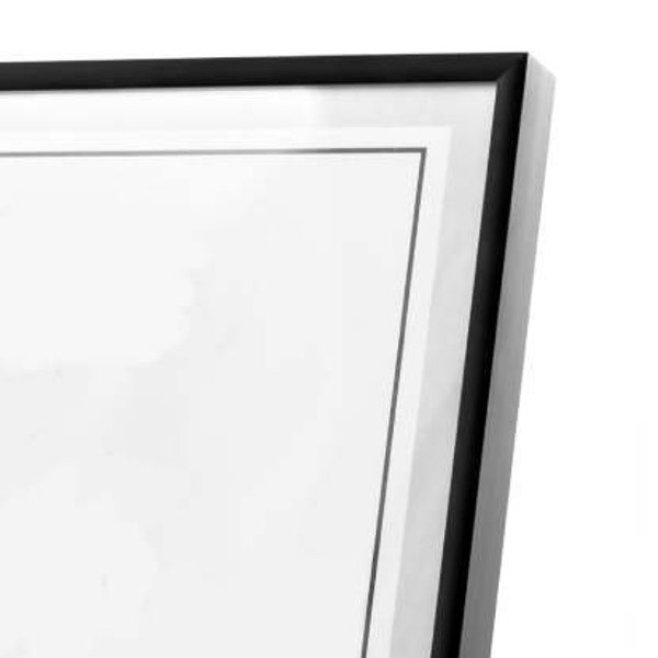 Black Custom Made Frame, Made to Measure Metal Picture Frames | Photo | Poster Frames 12x36, 21x28, 20x30 All Sizes on Demand (Msg Us)