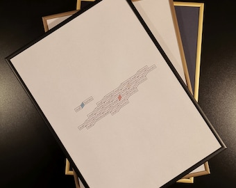 ブラック 24 x 36インチ フレーム | 24x36インチ ポスター用メタル