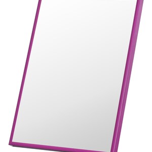 Black 24 x 36 inch Frame | Metal Frame for 24x36 in Poster (61x91.5 cm) | Aluminum 36x24in Picture Frame | 91.5x61cm & Many Other Sizes Signal violet