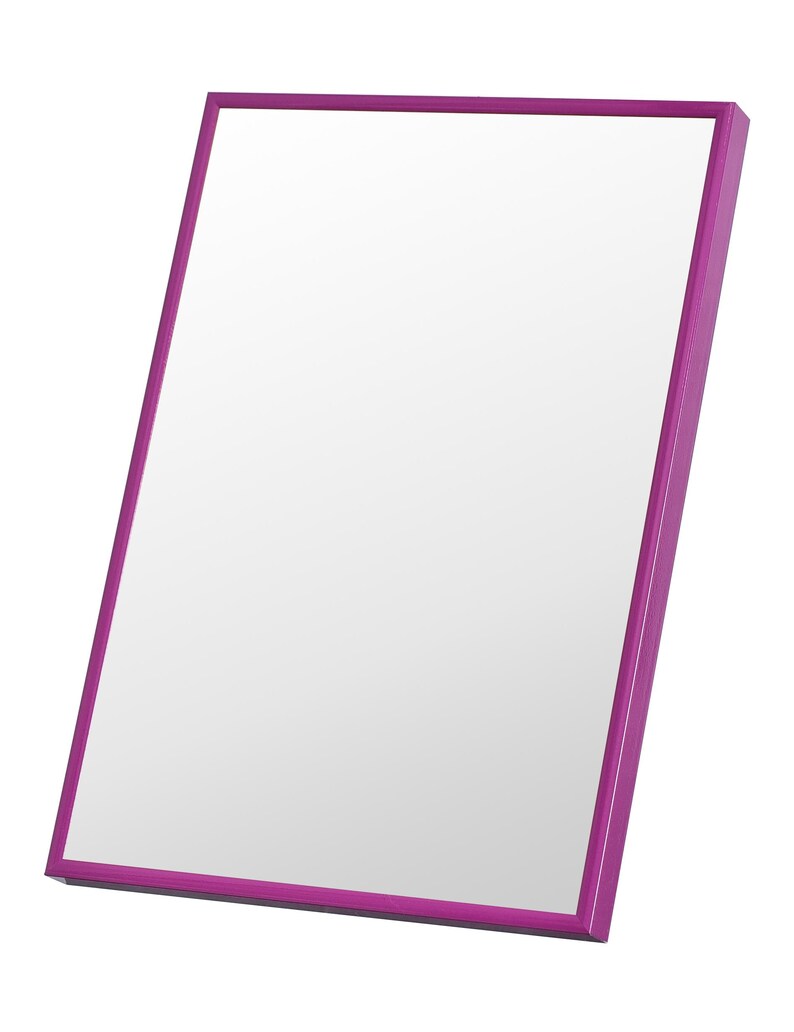 Black 24 x 36 inch Frame | Metal Frame for 24x36 in Poster (61x91.5 cm) | Aluminum 36x24in Picture Frame | 91.5x61cm & Many Other Sizes Signal violet