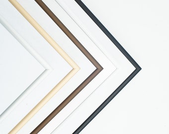 Frames For Smaller Posters | Custom Made Metal Frames | Made to Measure/Size Bespoke Frames | All Sizes from 4x6 to 9.84x13.9" | 14 Colors