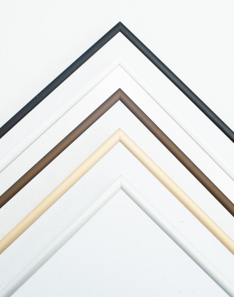 Custom Frames for Odd Poster Sizes in Inches Aluminum in 14 Etsy