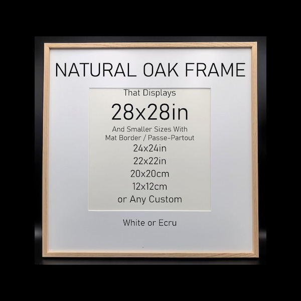 28x28 Picture Frame - Etsy