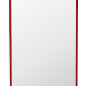 Puede incluir: Un marco rectangular rojo con un interior blanco. El marco es de color rojo s&oacute;lido y audaz, y el interior es blanco liso. La imagen es un dise&ntilde;o simple y limpio.