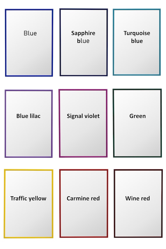 Puzzle Picture Frames in 14 Colors | 13x39 39x13 Puzzle Frame 19 1/4 x 26 5/8 | 20x27 27 x 20 49x68 Puzzle Frame 27x20 & Other Per Request!