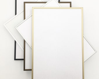 Wide Vintage White Wooden frame 40x60cm - Premium Quality - ArtPhotoLimited