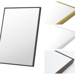 Poster Frames Ultra Thin For Sizes B1, B2, B3, B4, B5, 27x38, 27x39, 27x41, 28x33, 28x34, 28x35, 28x36, 28x38, 28x39, 29x39in & Many More Złoto