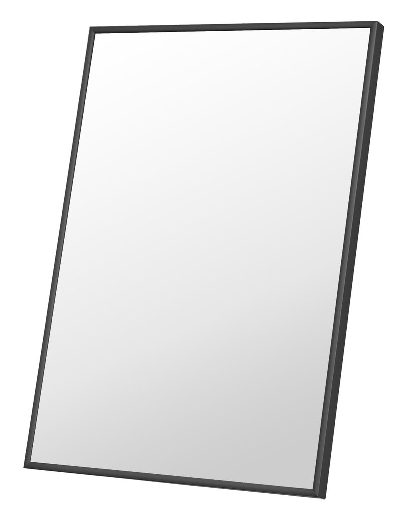 50x70 Black Matt Aluminium Poster Frame Metal Frame for Etsy