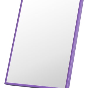 Blue Aluminium Poster Frame Violet, Lilac, Sapphire Blue Thin Metal Picture Frame, All Inch & Euro Sizes eg. A2 40x60 50x70 70x100 16x24 Blue lilac (4005)