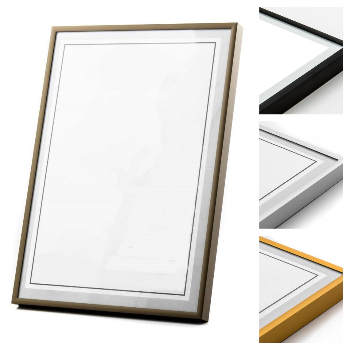 Aluminium Poster Frame 28x40 Elegant Thin Metal Picture Etsy