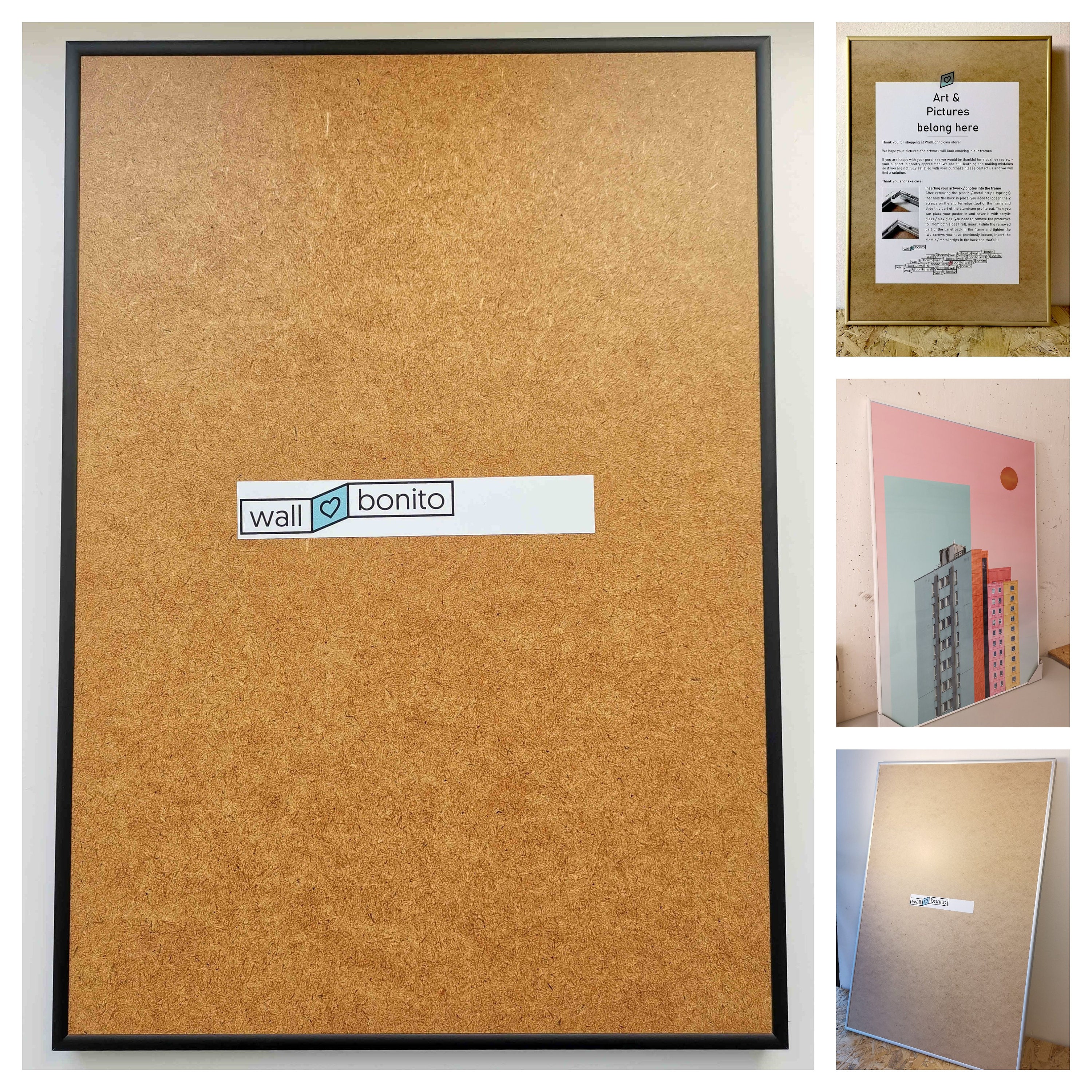 Custom Frames for Odd Poster Sizes in Inches Aluminum in 14 Etsy