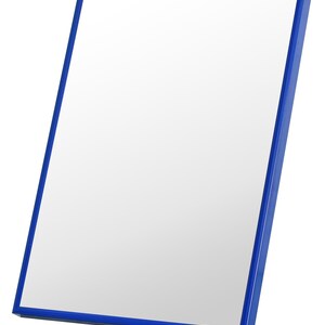 Black 24 x 36 inch Frame | Metal Frame for 24x36 in Poster (61x91.5 cm) | Aluminum 36x24in Picture Frame | 91.5x61cm & Many Other Sizes Blue