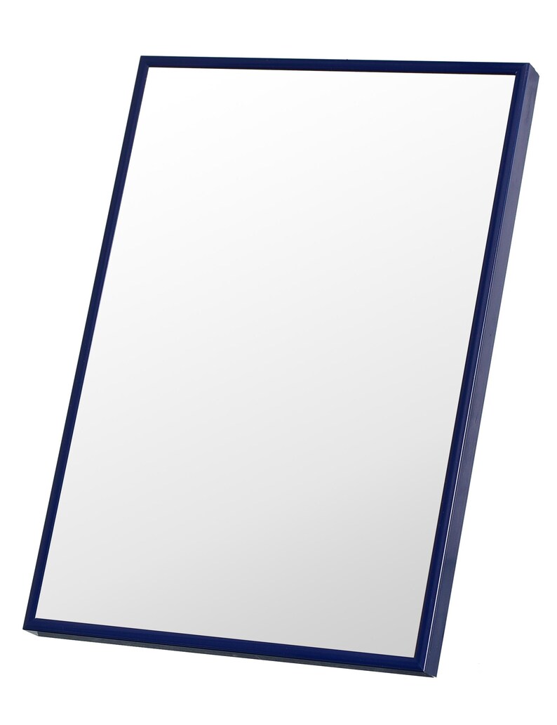 Black 24 x 36 inch Frame | Metal Frame for 24x36 in Poster (61x91.5 cm) | Aluminum 36x24in Picture Frame | 91.5x61cm & Many Other Sizes Sapphire blue
