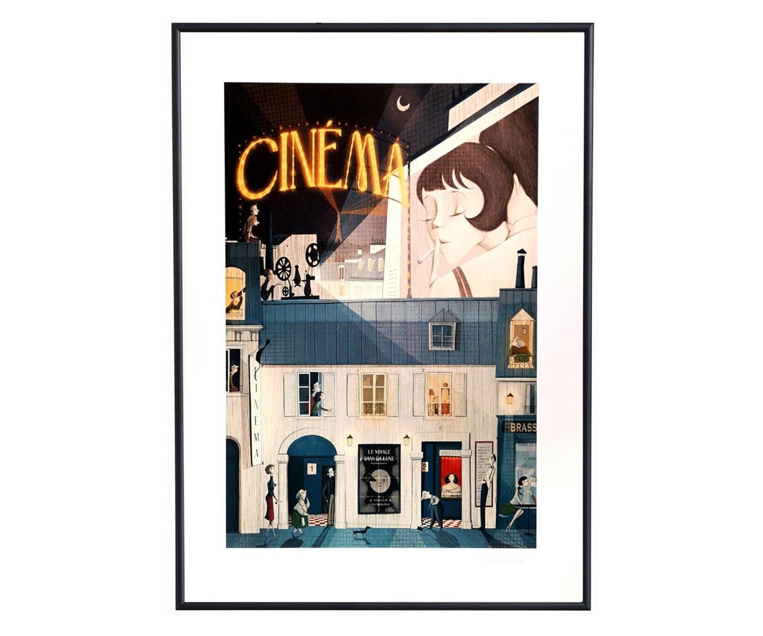 Poster Frame With Mat | Matted Poster Frame | Slim Metal Frames With ...