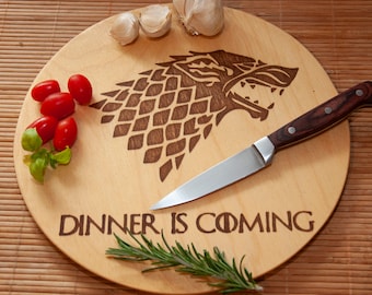 House Stark chopping board