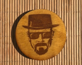 Heisenberg wooden Coaster