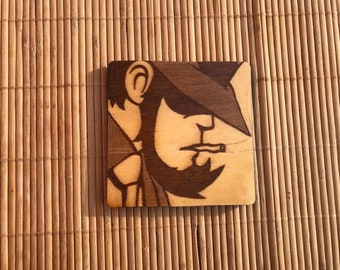 Jigen Wooden Coaster