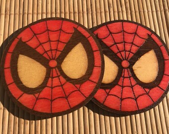 Spiderman Wooden Coaster