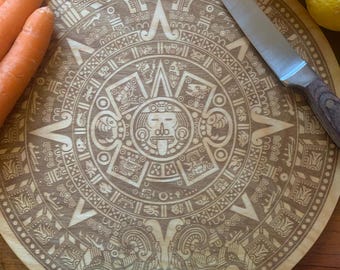 Maya Calendar chopping board
