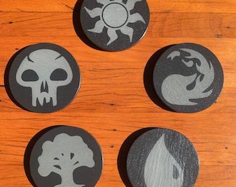 MTG COASTER SET Real Italian Slate