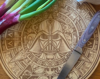 Star Wars Calendar chopping board