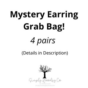 Mystery Earring Grab Bag | Mystery Earring Box | Jewelry Grab Bag | Mystery Box