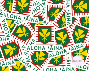 Aloha ʻĀina Die Cut Stickers- Ready to Ship