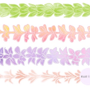 Lei Collection Die Cut Stickers- Ready to Ship